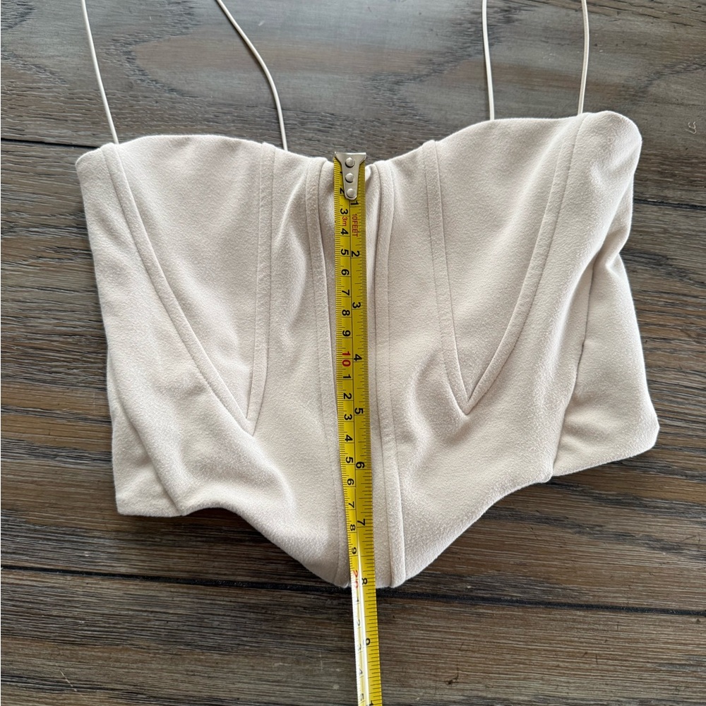 Joah Brown Contour Corset in Sueded Yuma - Picture 8 of 10
